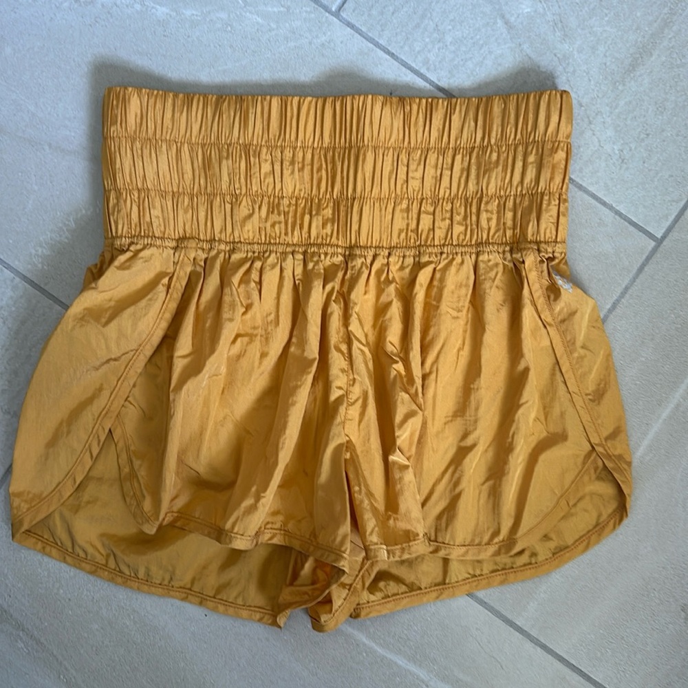 Free people high waisted active shorts